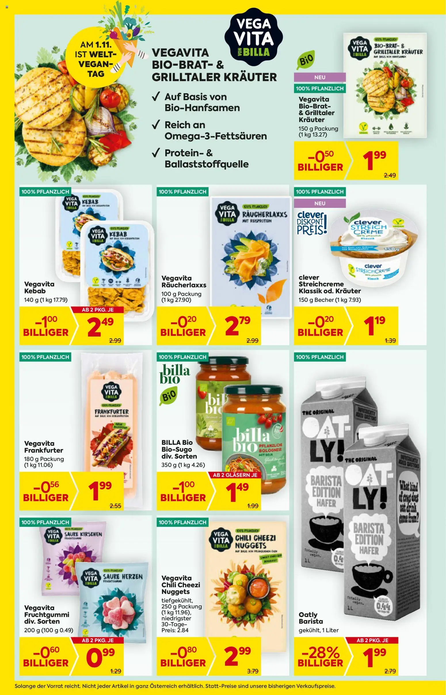 Billa Flugblatt - Niederösterreich gültig ab 30.10.2025 | Seite: 12 | Produkte: Chili, Creme