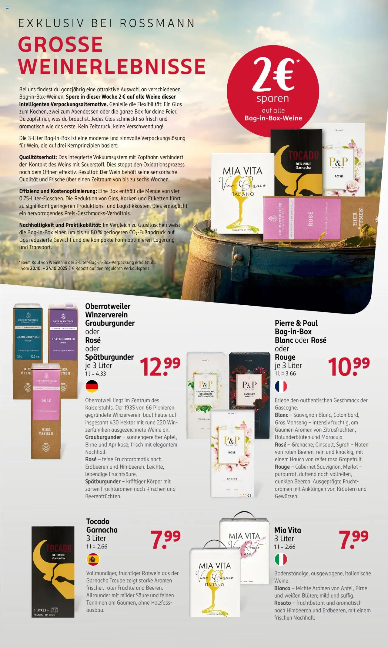 Rossmann Prospekt 	 – gültig ab 20.10.2025 | Seite: 18 | Produkte: Box, Rouge, Kirschen, Erdbeeren