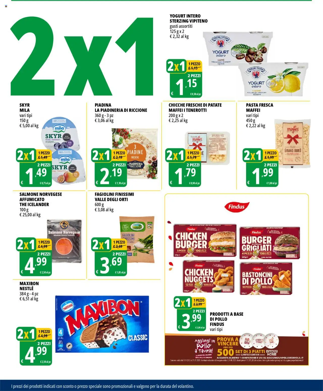 Volantino Tigros del 04.06.2025 | Pagina: 3 | Prodotti: Yogurt, Salmone, Tè, Fagiolini