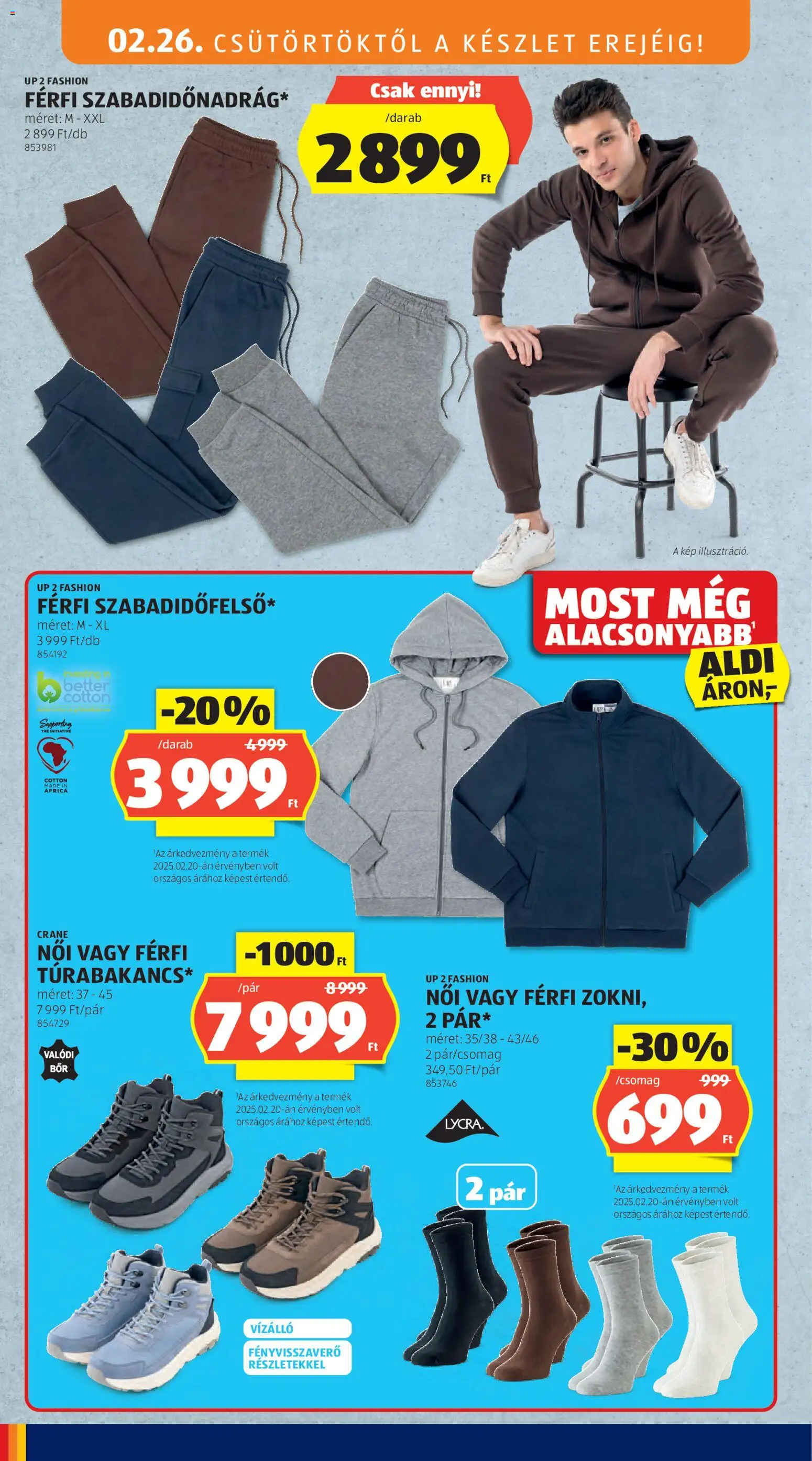 Aldi akciós ujság - amely érvényes a következő dátumtól: 26.02.2026 | Oldal: 18