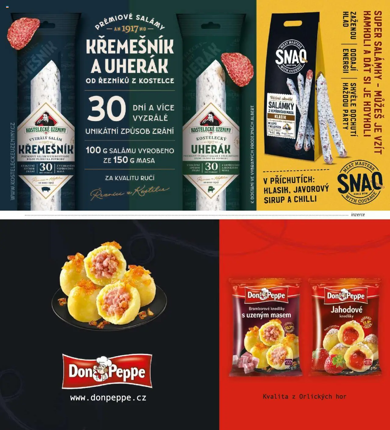 Albert magazín od 01.06.2025 | Strana: 55 | Produkty: Uherák, Salám, Javorový sirup, Uzeniny