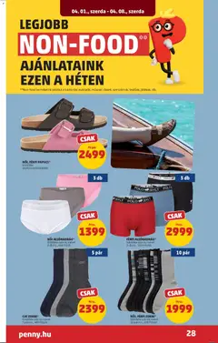 CAT ZOKNI*, többféle szín és méret 5 pár/cs., 480 Ft/pár - amely érvényes a következő dátumtól: 01.04.2026 | Oldal: 32 | Termékek: Papucs, Zokni