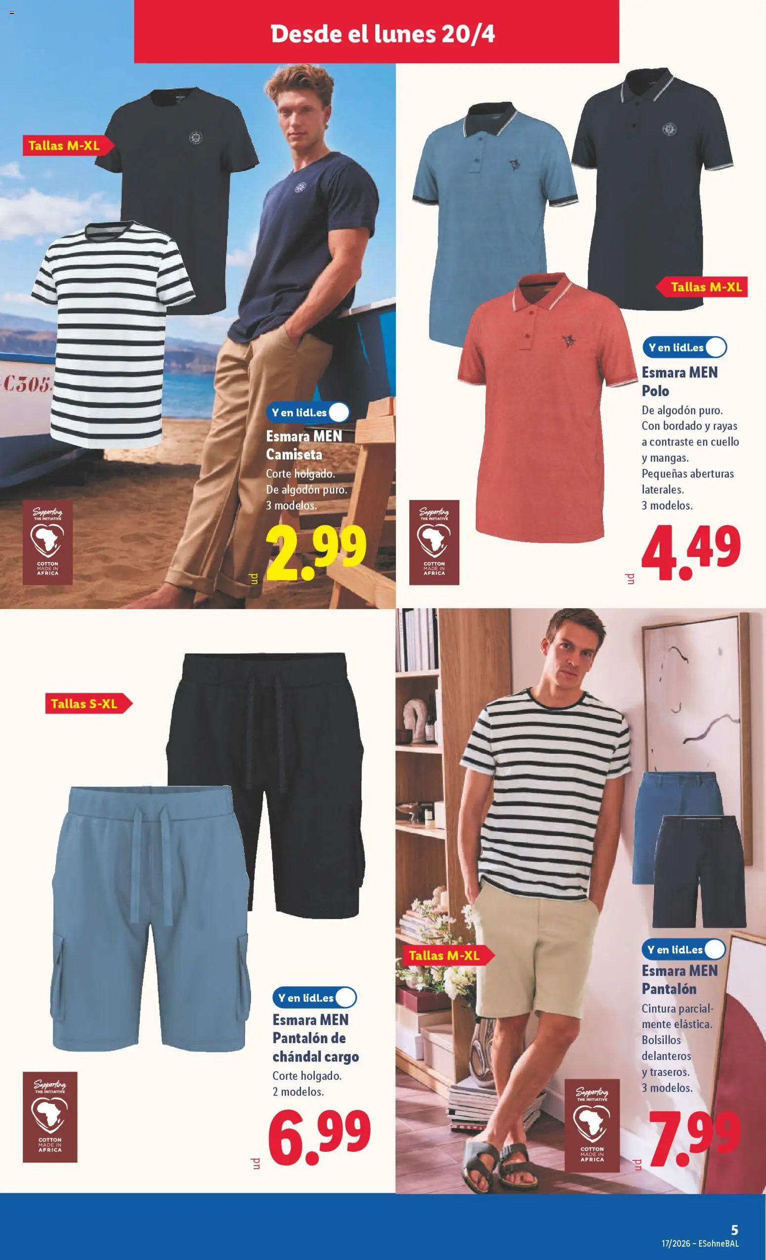 Lidl folleto de bazar │ válido desde el 20.04.2026 | Página: 11 | Productos: Pantalón de chándal