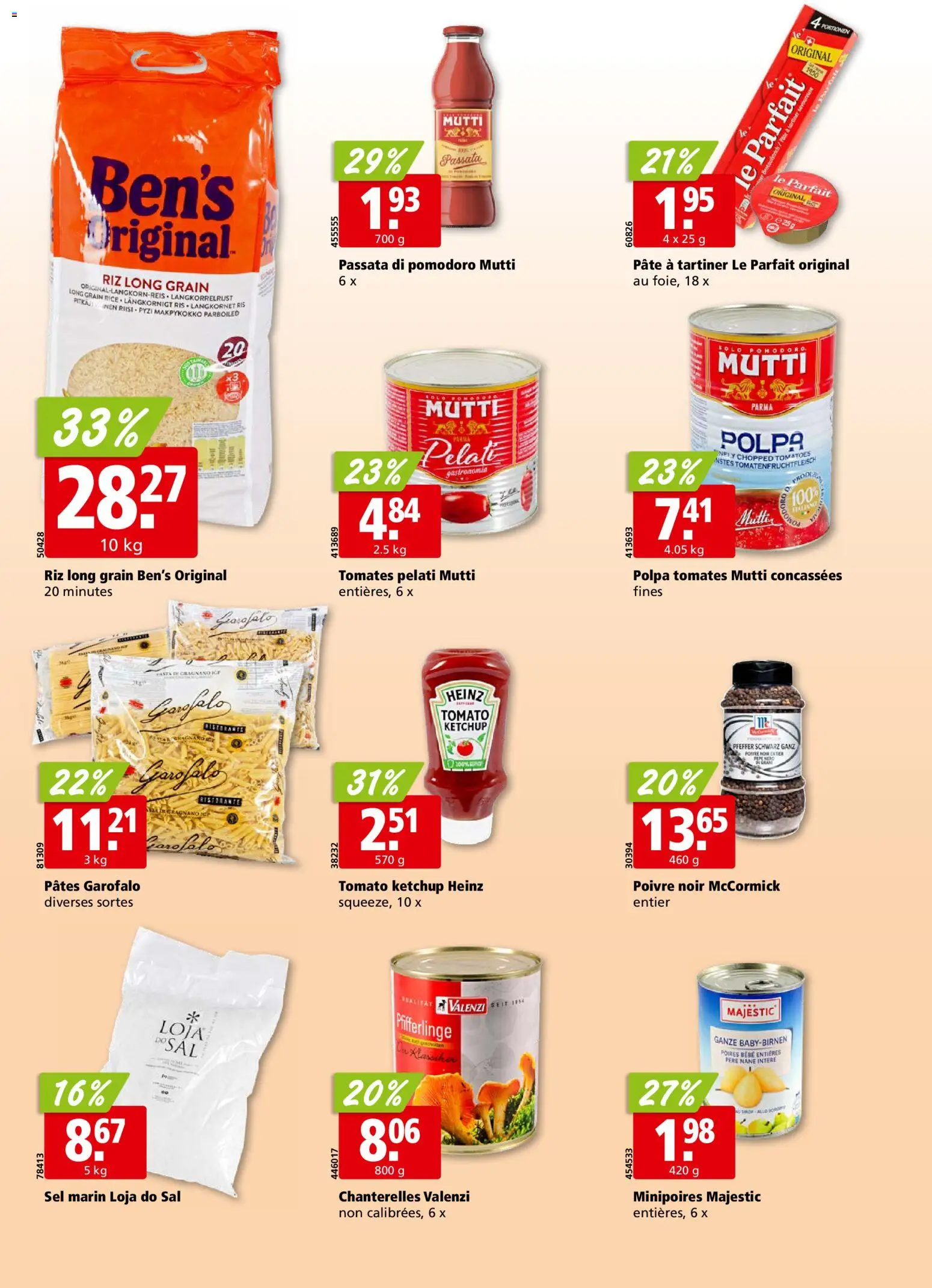 Aligro Aktionen Chavannes, Matran, Genève, Sion – gültig ab 27.10.2025 | Seite: 26 | Produkte: Ketchup, Pfeffer