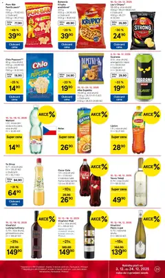 Náhled letáku Coca-Cola, 1,5 l, více druhů, V nabídce také Fanta nebo Sprite 1,5 l za 26,90 Kč. od 10.12.2025 | Strana: 29