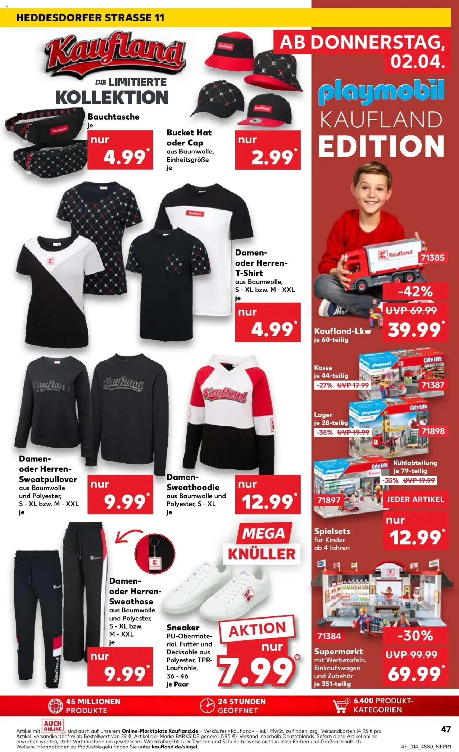 Kaufland Prospekt Andernach	 – gültig ab 30.03.2026 | Seite: 61 | Produkte: Sweathose, T-Shirt, Hoodie