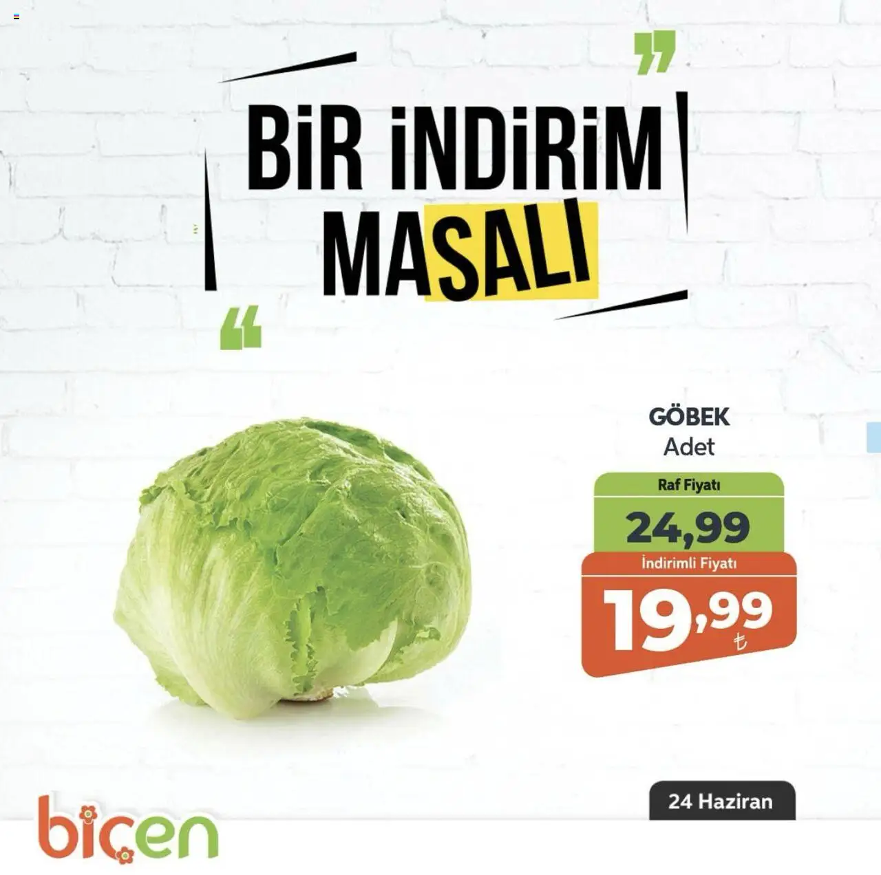 Biçen Market  Bir İndirim MaSali - 24.06.2025 tarihinden itibaren geçerlidir | Sayfa: 8 | Ürünler: Raf