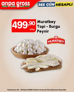 24.04.2026 tarihinden itibaren geçerli olan Anpa Gross kataloğu önizlemesi | Sayfa: 2