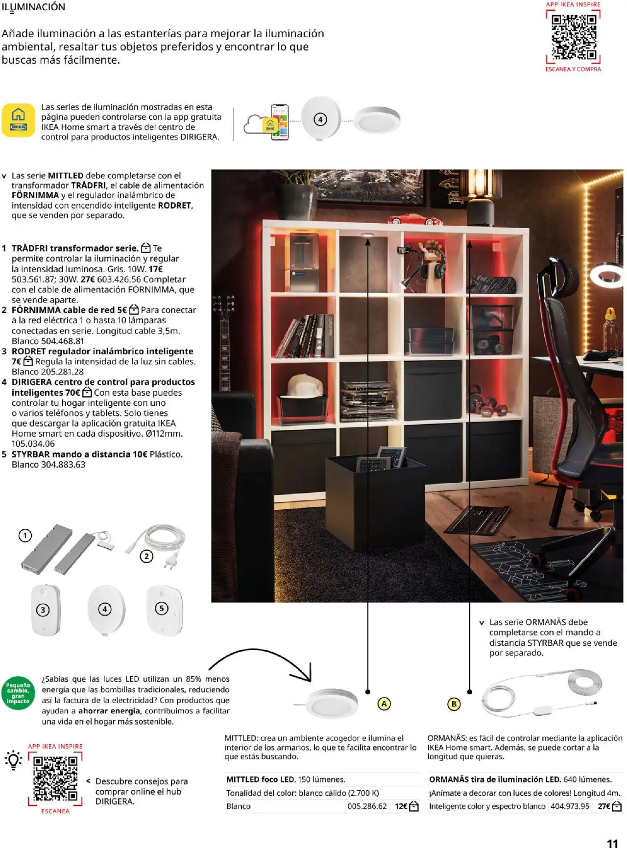 Catálogo IKEA Kallax │ válido desde el 04.02.2025 | Página: 11 | Productos: Té, Cable