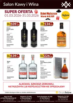 Pogląd oferty "Sużyw gazetka - Salon kawy i wina" - ważna od 01.03.2026