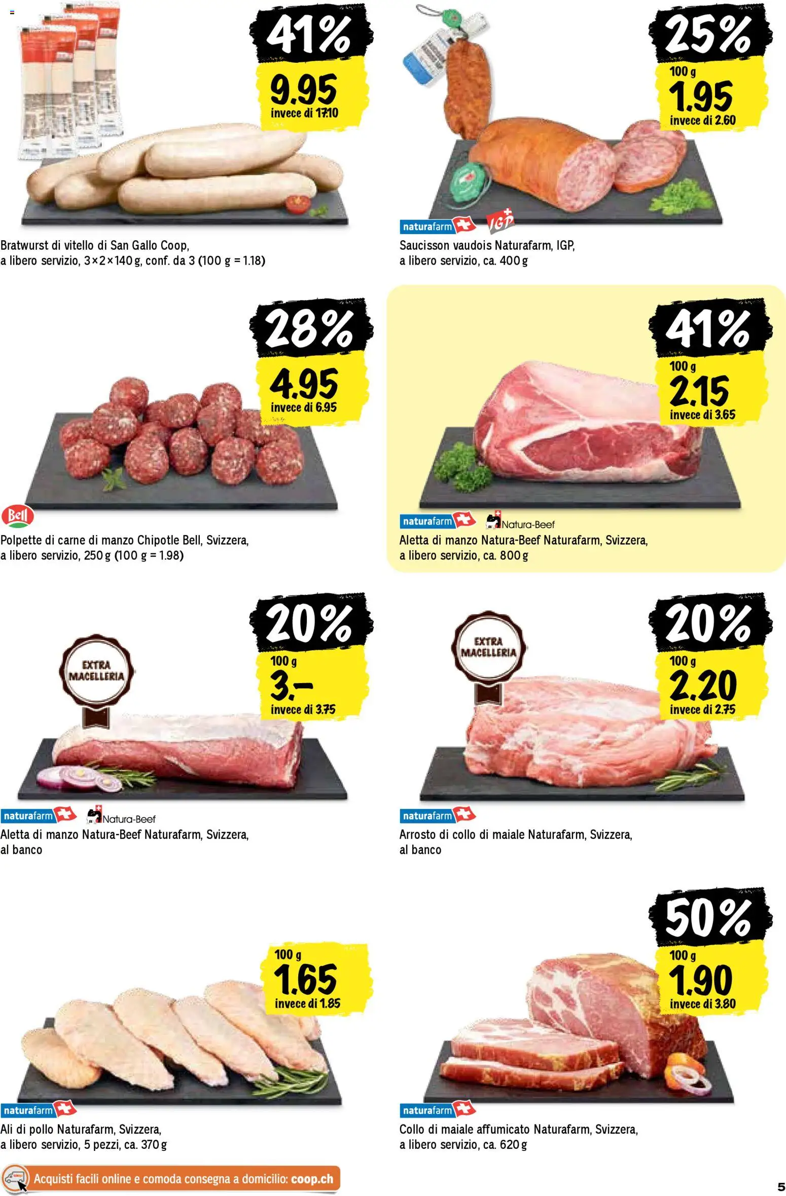 Coop - Una settimana di azioni – gültig ab 08.01.2026 | Seite: 5