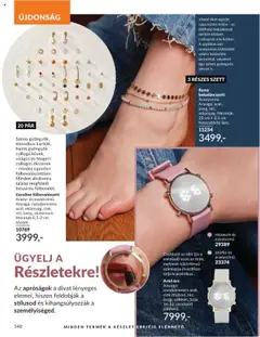 Avon akciós ujság - amely érvényes a következő dátumtól: 01.07.2025 | Oldal: 140 | Termékek: Ariel, Hosszabbító, Óra