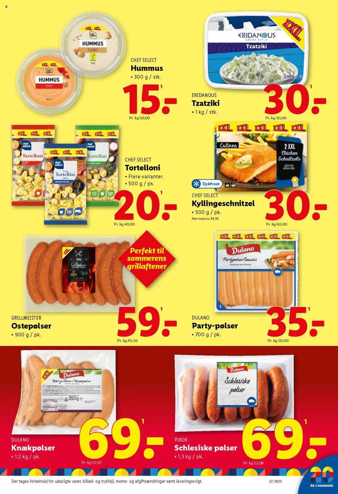 Lidl Tilbudsavis gyldig fra 03.07.2025 | Side: 26 | Produkter: Pølser, Tzatziki, Aparelho de barbear