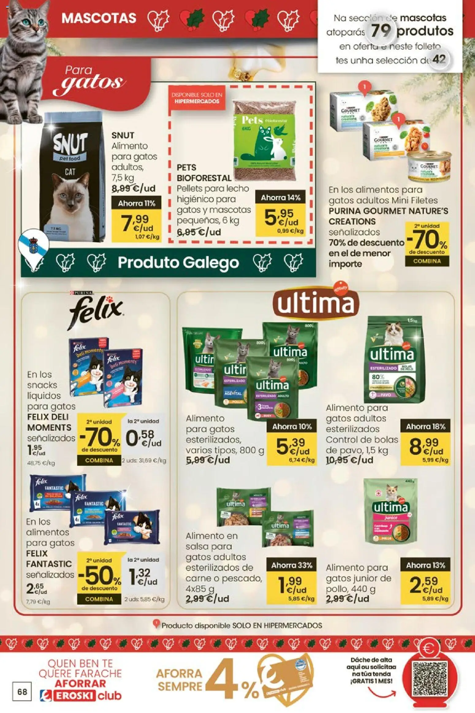 Eroski - Navidad  │ válido desde el 18.12.2025 | Página: 68 | Productos: Té, Κούβα