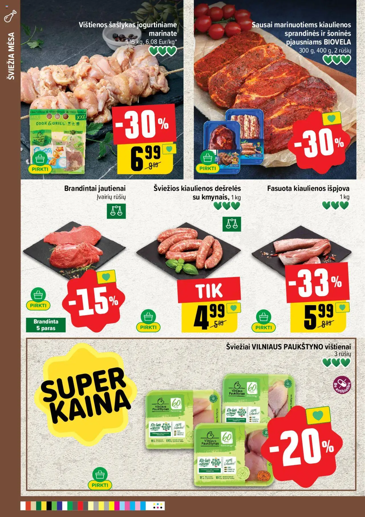IKI leidinys│galioja nuo 07.07.2025 | Puslapis: 18 | Prekių: Vištienos, Kiaulienos, Dešrelės