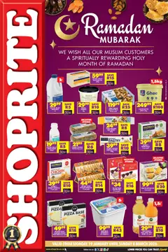 Shoprite specials catalogue – valid from 19.01.2026