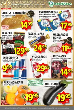 Matvärlden - erbjudanden - Förhandsvisning av reklamblad från butik Matvärlden aktuell från 20.10.2025 | Sida: 2
