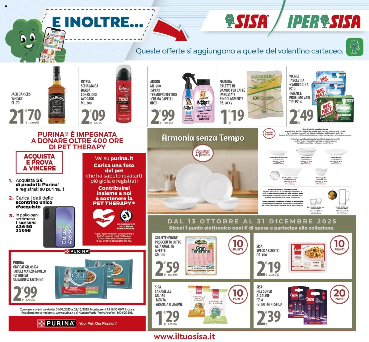 Volantino SISA del 25.11.2025 | Pagina: 23 | Prodotti: Speck, Crema, Prosciutto, WC