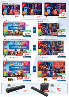 Eldi folder - Voorbeeld van een folder van Eldi, geldig van 03.01.2026 | Pagina: 18 | Producten: Tv, Televisie, Usb, Bluetooth
