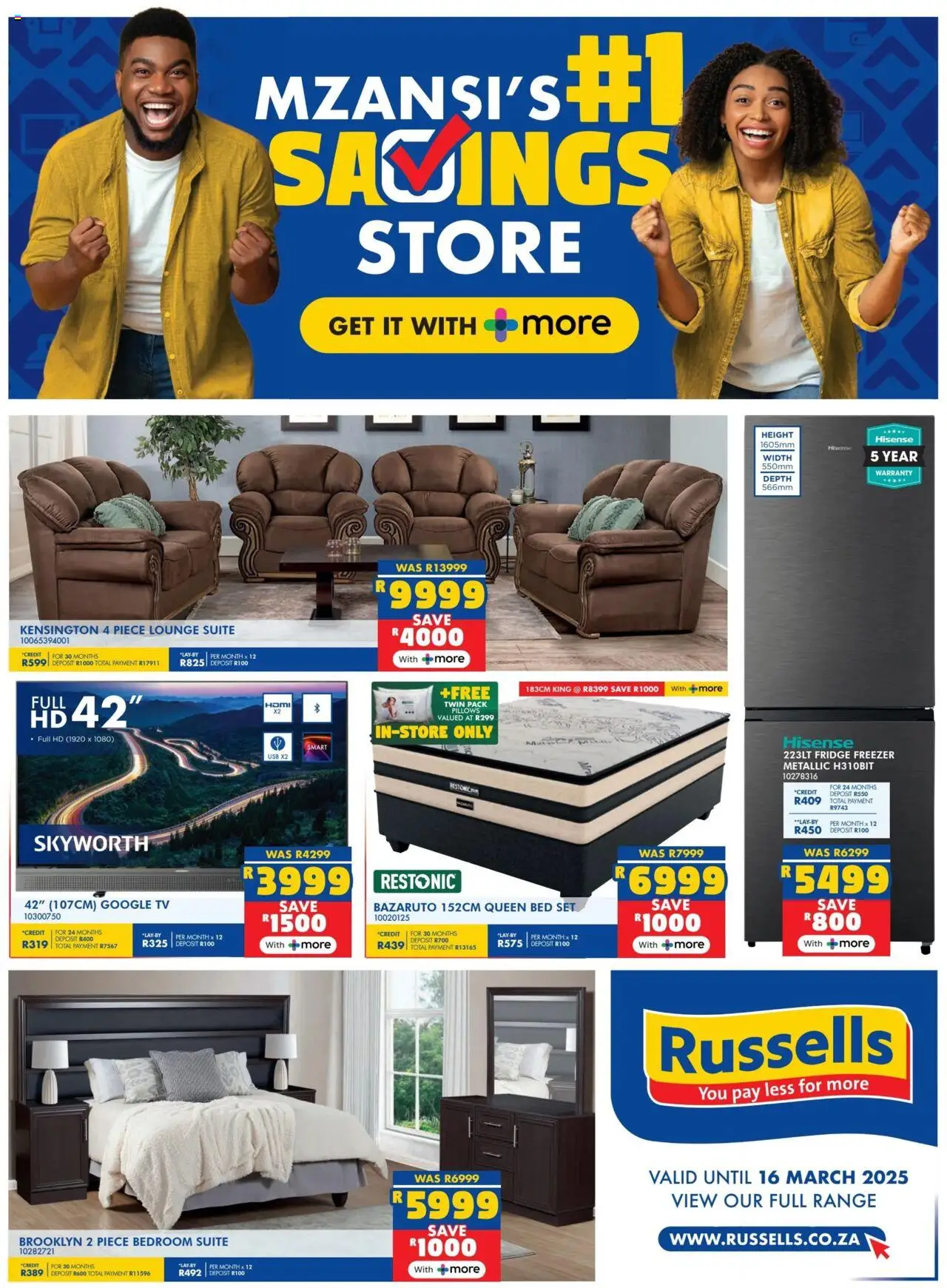 Russells specials March 2025 » online catalogue