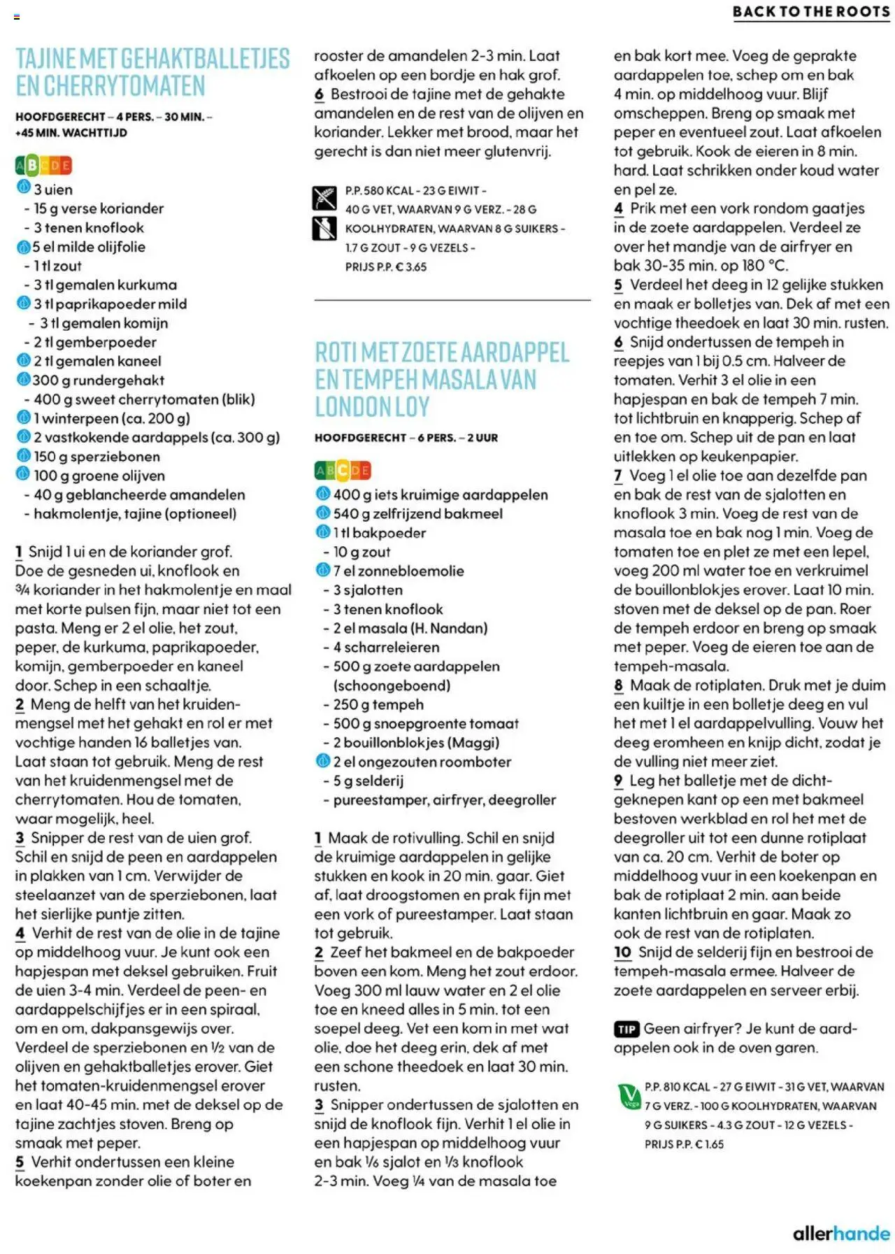 {H1} | Pagina: 13 | Producten: Boter, Zoete Aardappel, Kom, Oven