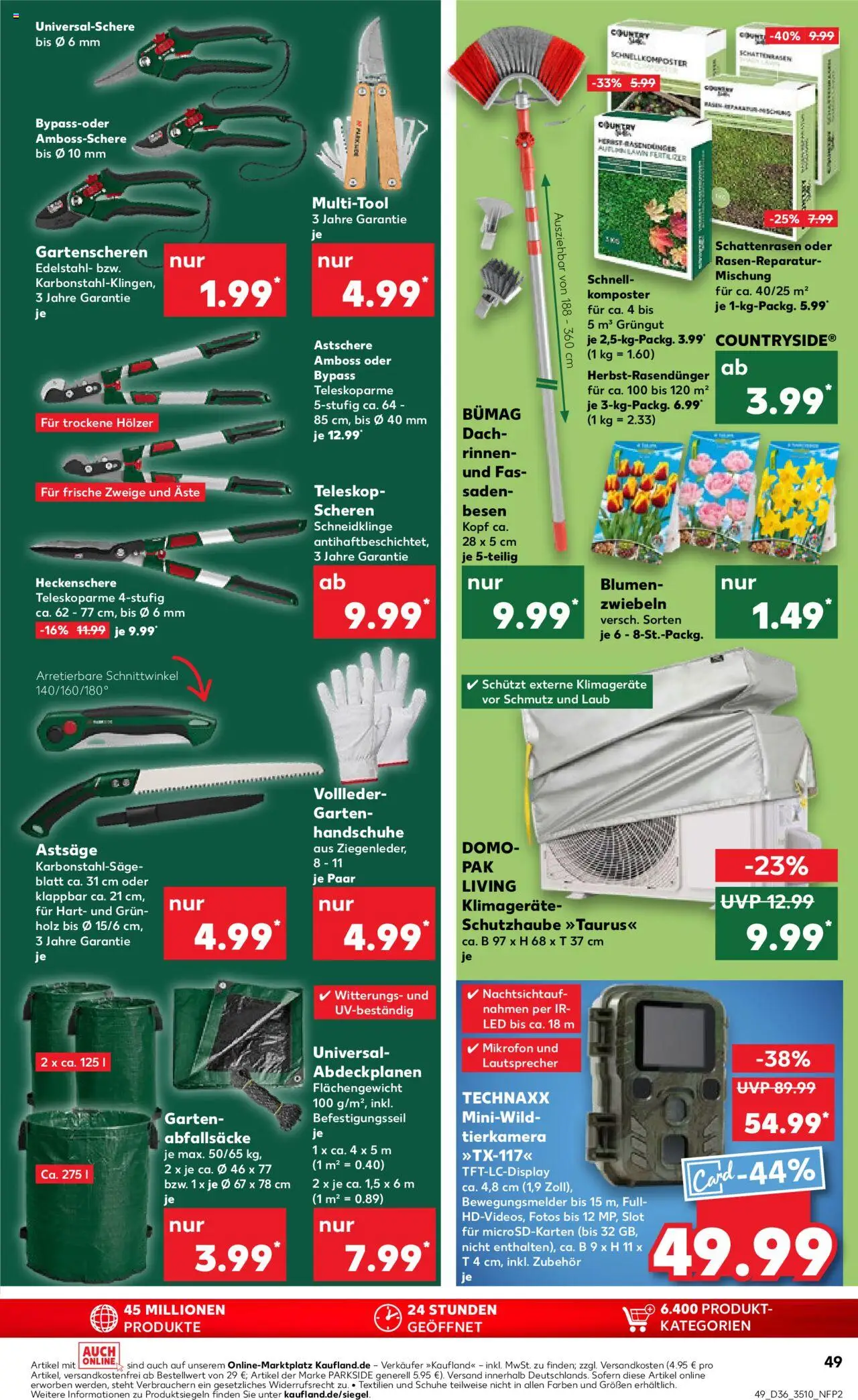 Kaufland prospekt Leipzig	 – gültig ab 07.09.2025 | Seite: 49 | Produkte: Mikrofon, Lautsprecher, Blumen, Zwiebeln