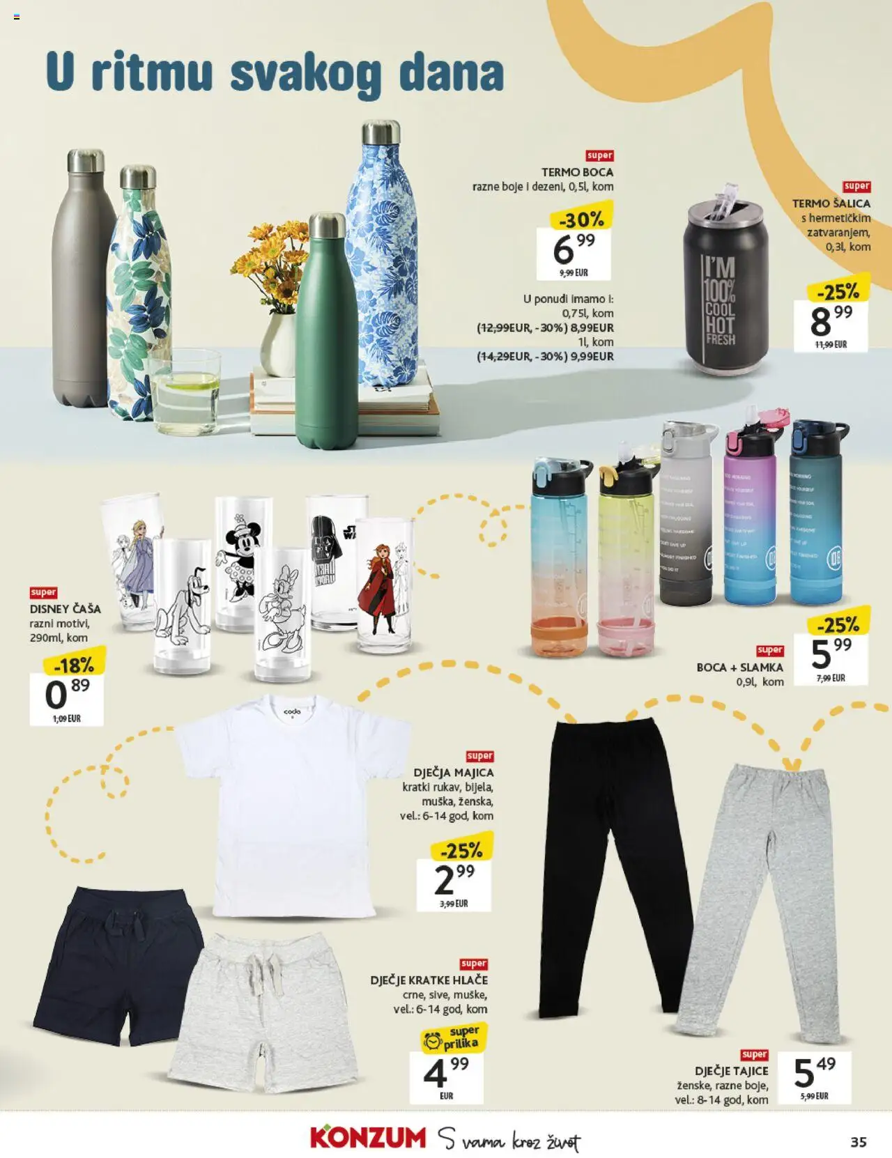 Konzum HR akciós ujság - amely érvényes a következő dátumtól: 18.08.2025 | Oldal: 35