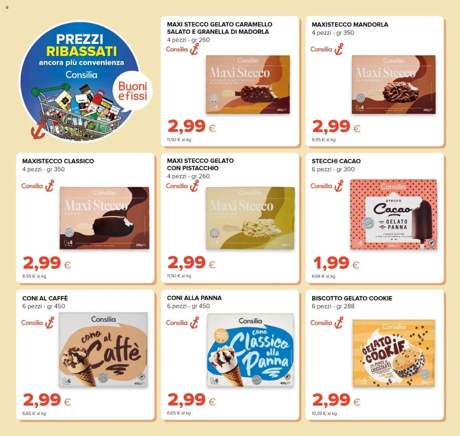 Volantino Oasi del 23.04.2026 | Pagina: 14 | Prodotti: Caffè, Cioccolato, Panna, Latte