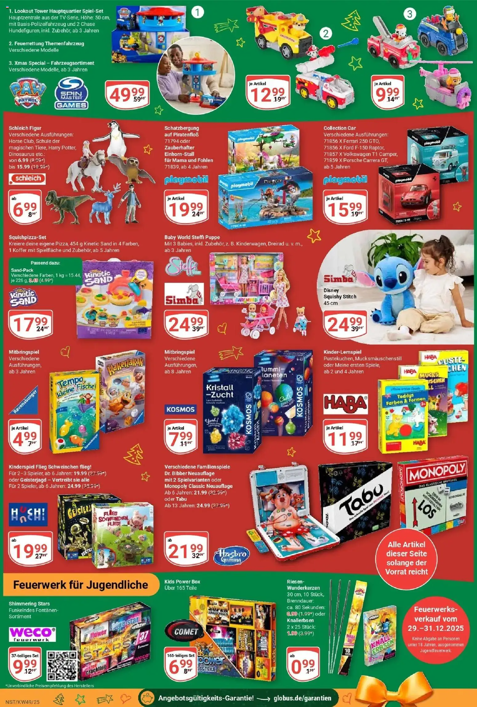 Globus prospekt Neustadt	 – gültig ab 01.12.2025 | Seite: 4 | Produkte: Box, Koffer, Erbsen