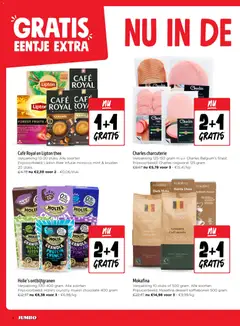 JUMBO folder / publicité - Voorbeeld van een folder van JUMBO, geldig van 05.11.2025 | Pagina: 4 | Producten: Thee, Muesli, Rooibos tea, Koffiebonen