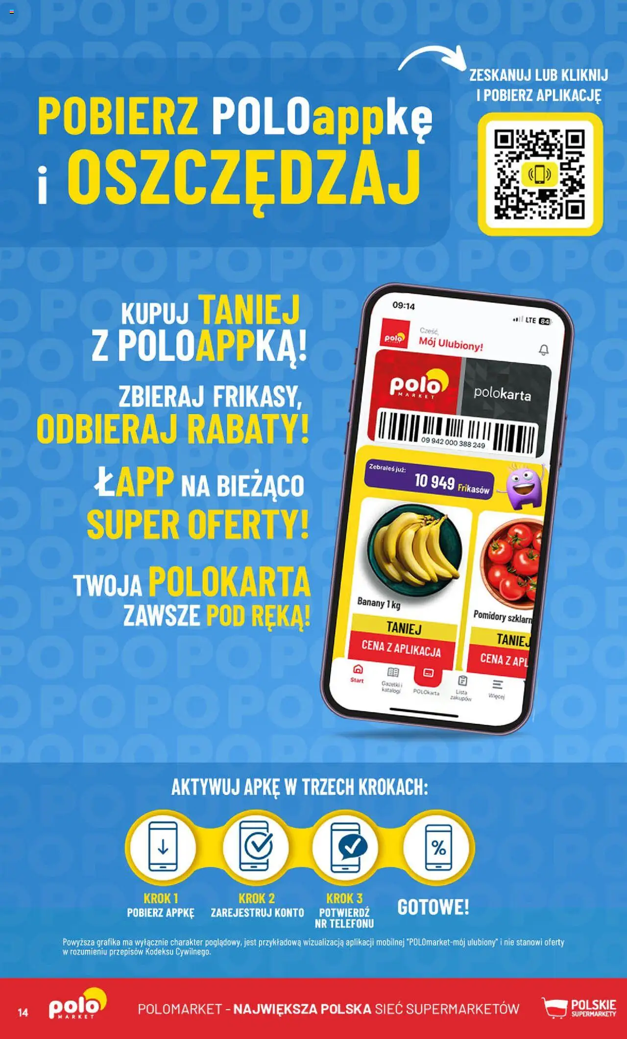 POLOmarket Gazetka od 04.06.2025 | Strona: 14 | Produkty: Pomidory, Banany
