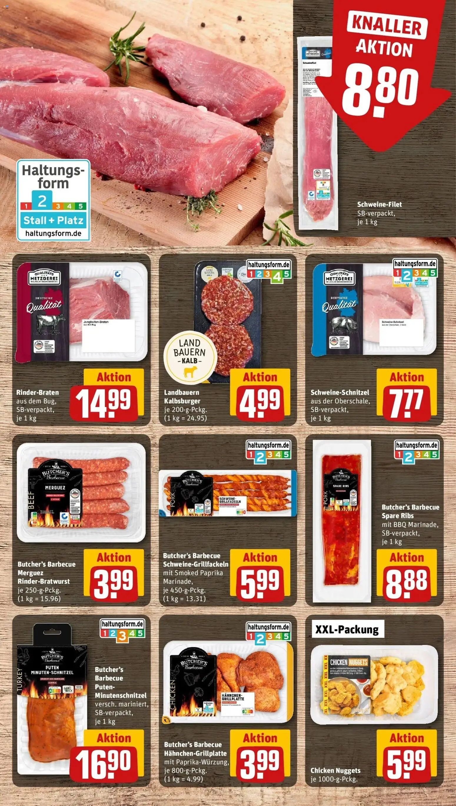 Rewe Prospekt Speyer	 – gültig ab 12.04.2026 | Seite: 6 | Produkte: Grill, Schnitzel, Schweinefilet, Paprika