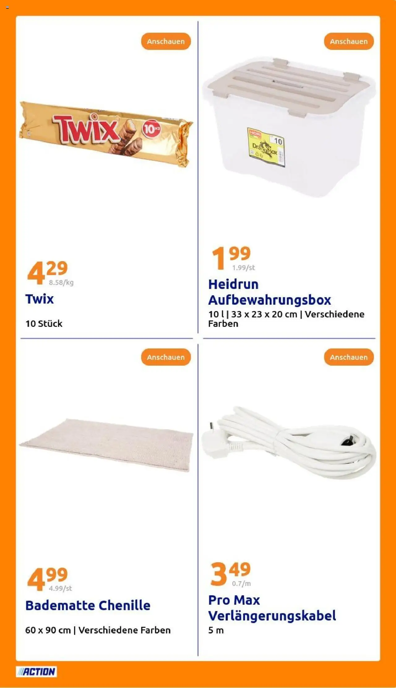 Action Prospekt - gültig ab dem 06.08.2025 | Seite: 23 | Produkte: Twix