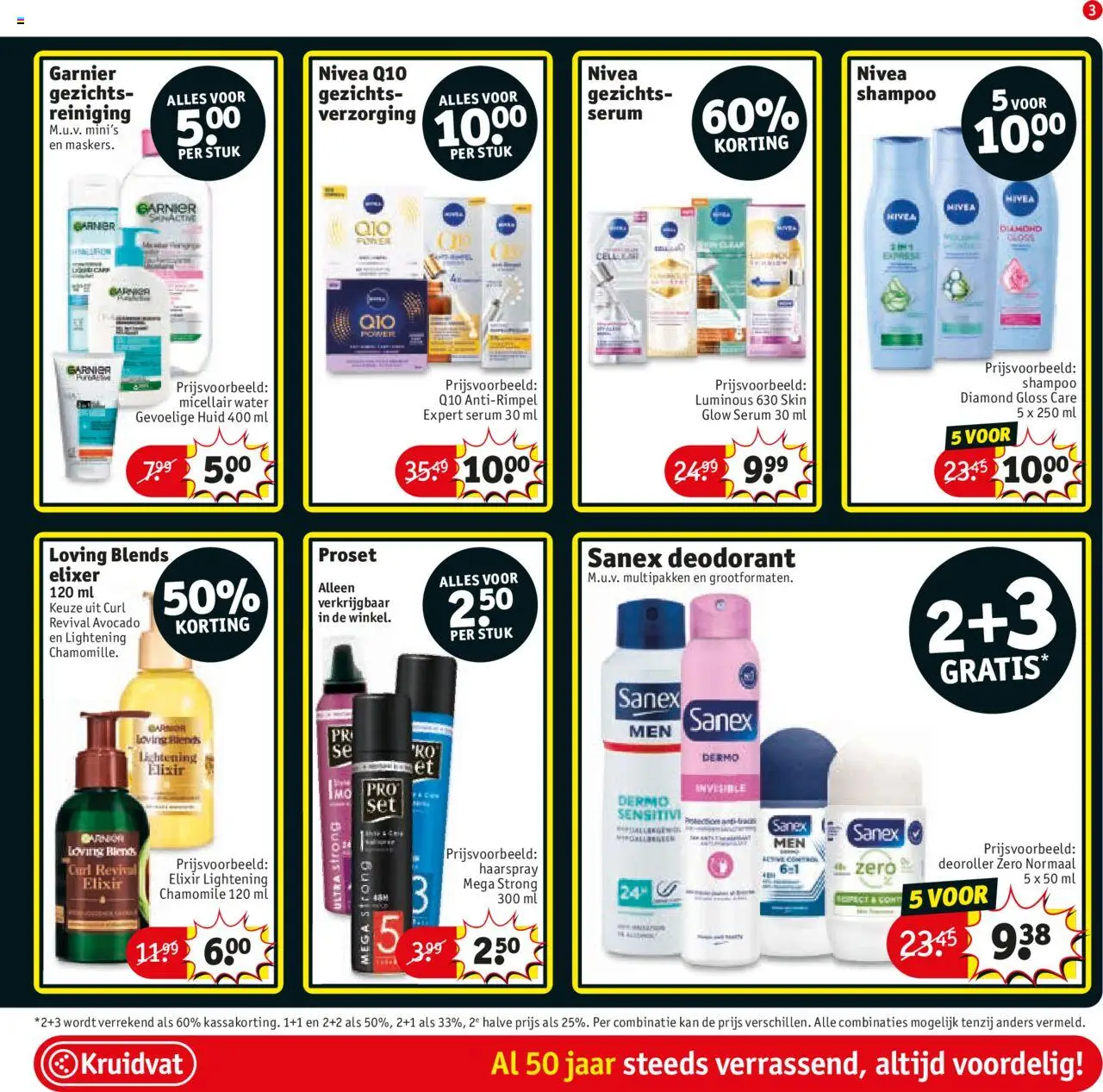  | Pagina: 3 | Producten: Deodorant, Kan, Festék, Haarspray