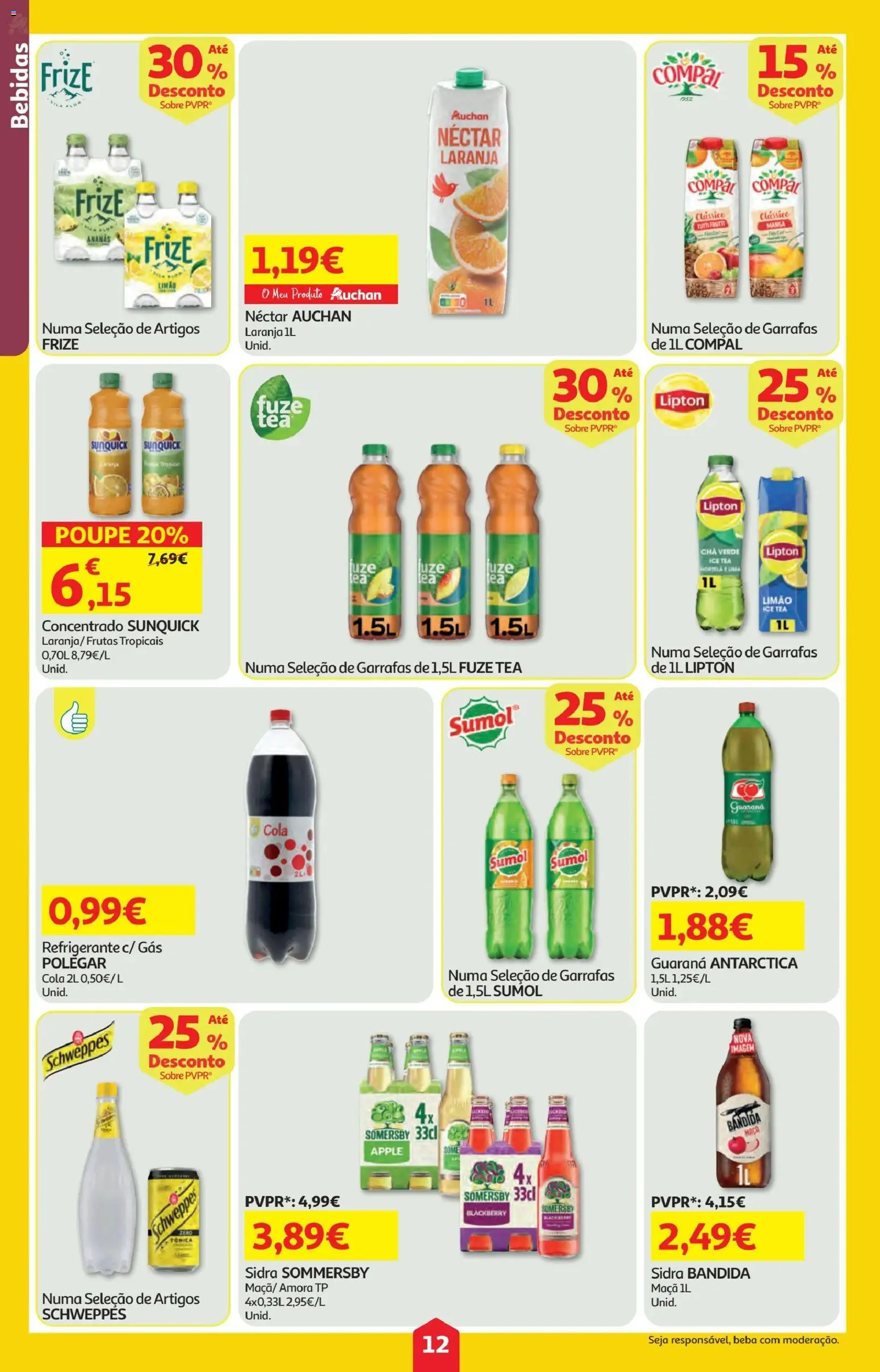 Minipreço folheto │ válido de 26.03.2026 | Página: 12 | Produtos: Hortelã, Maça, Somersby, Chá