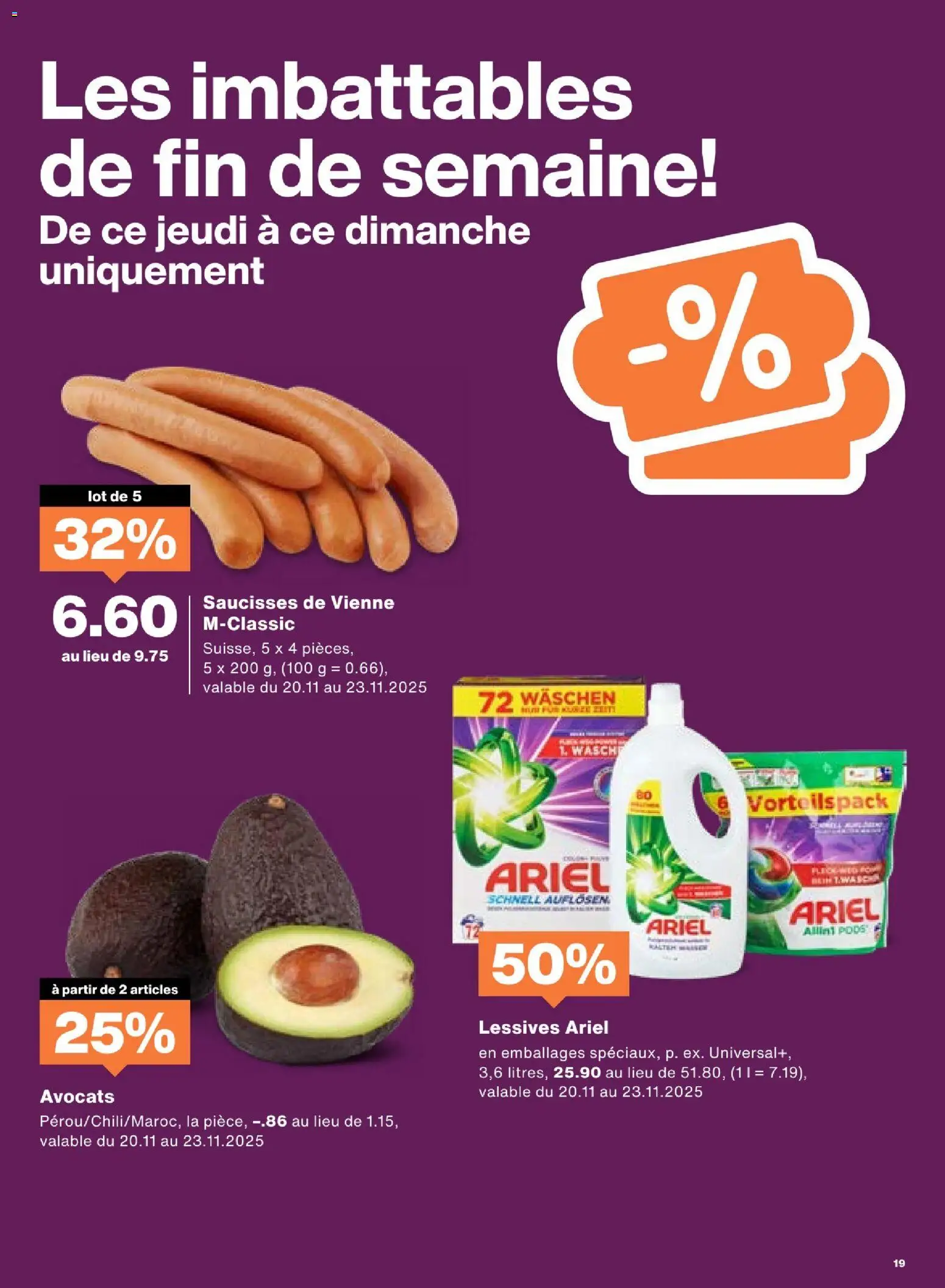 Migros Aktionen FR – gültig ab 18.11.2025 | Seite: 19