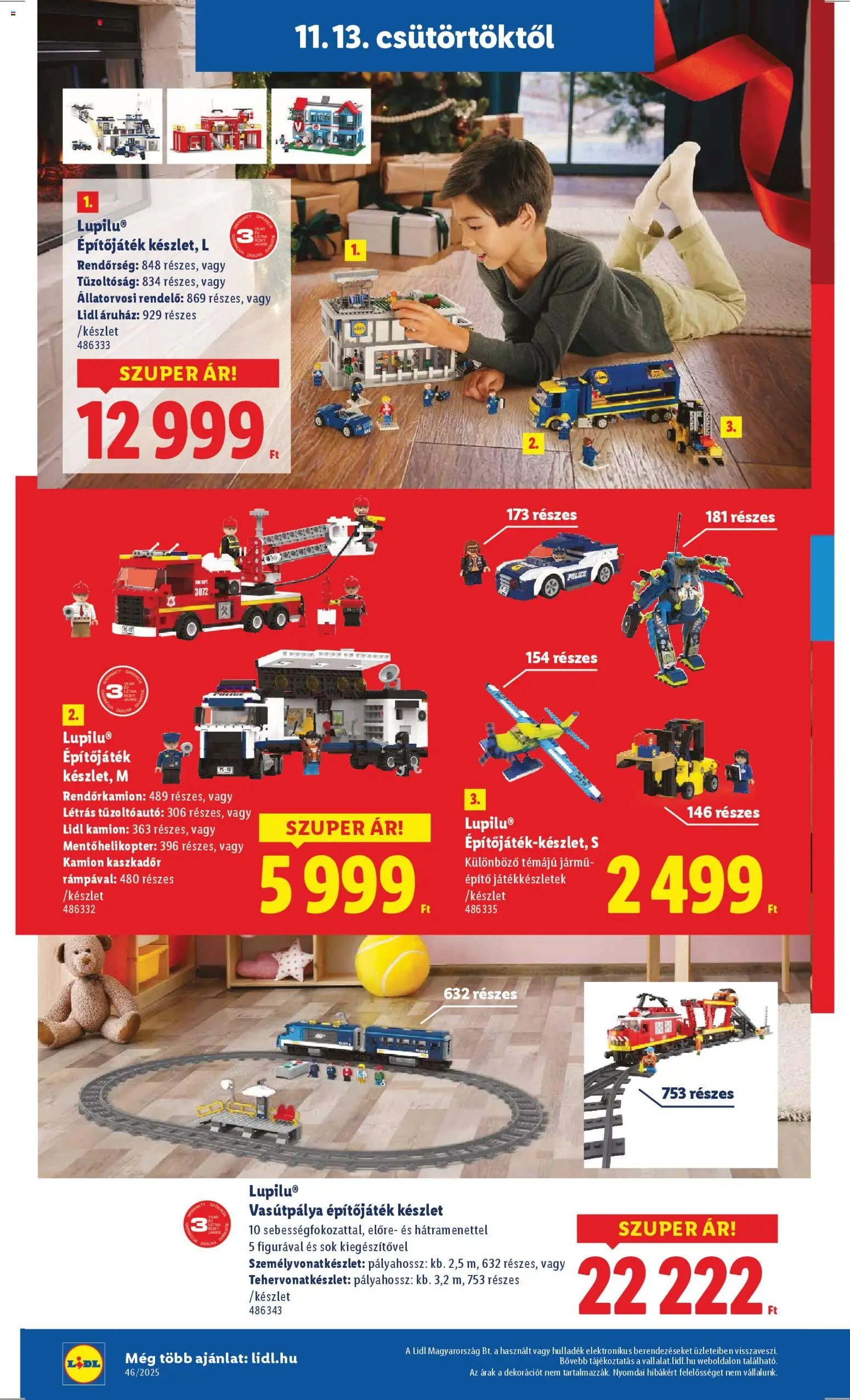 Lidl akciós ujság - amely érvényes a következő dátumtól: 13.11.2025 | Oldal: 10