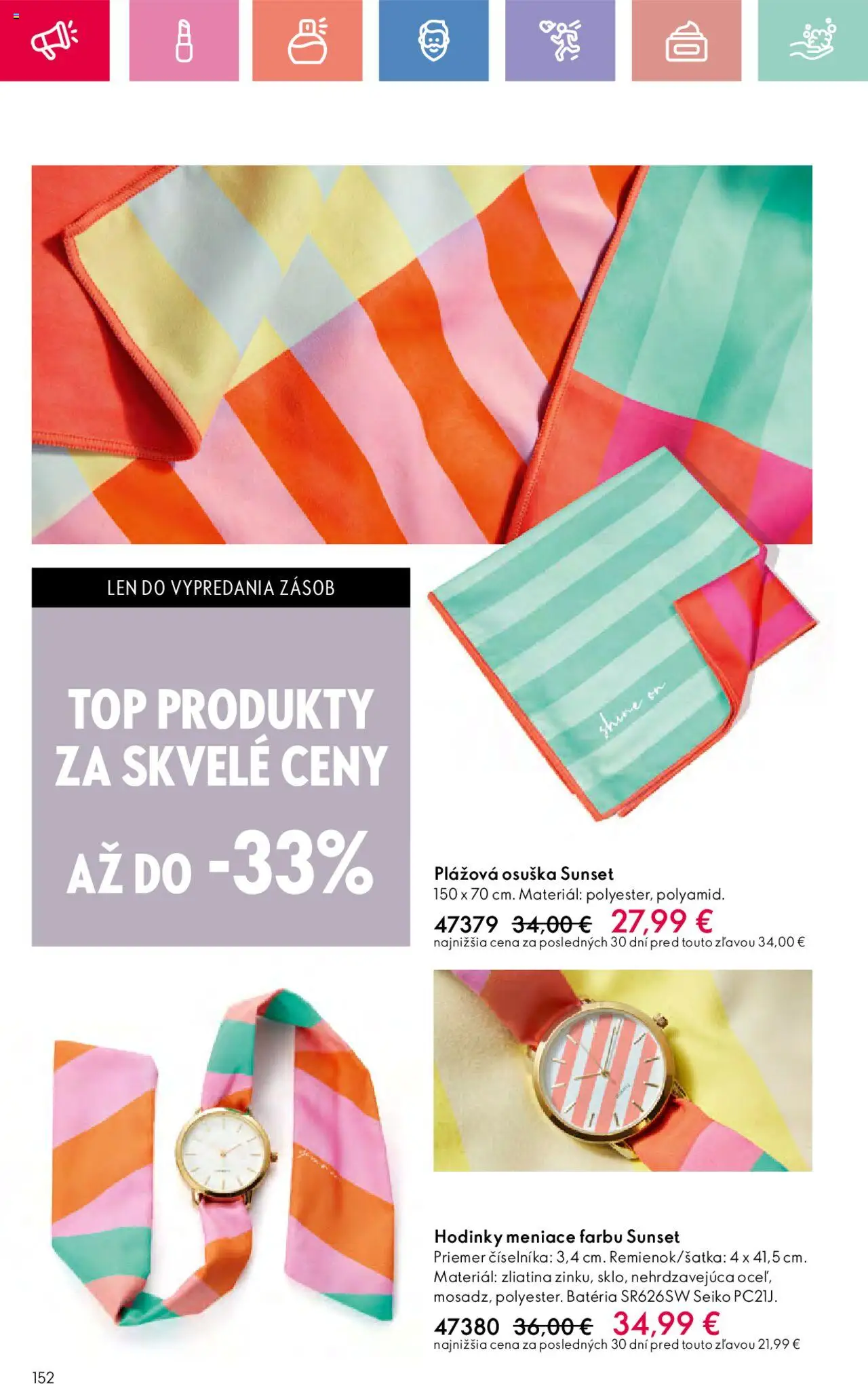Katalóg Oriflame 9 2025 │ platný od 15.06.2025 | Strana: 152 | Produkty: Hodinky, Watch, Batéria