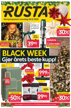 Forhåndsvisning av Rusta - Black Friday gyldig fra 24.11.2025
