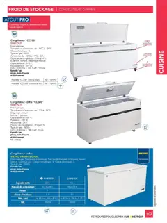 METRO - Prévisualisation de METRO - #CHR Équipement valide à partir de 01.01.2025 | Page: 107 | Produits: Congélateur, Thermomètre, Panier