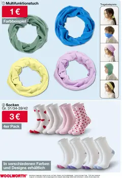Woolworth Flugblatt ab 28.11.2025 gültig | Seite: 10 | Produkte: Socken