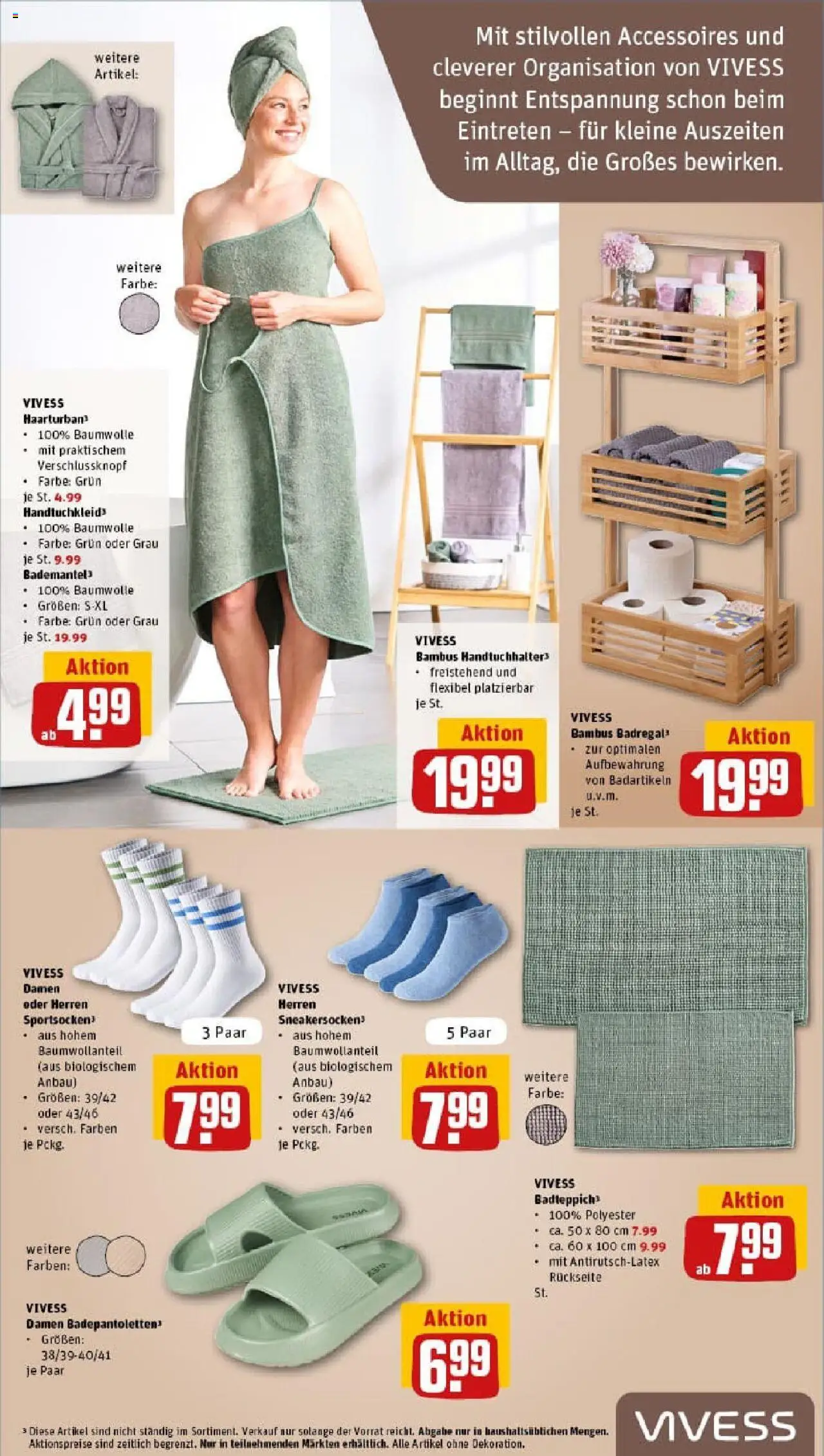 Rewe prospekt Wermelskirchen	 - gültig ab dem 20.07.2025 | Seite: 29 | Produkte: Handtuchhalter, Badregal, Bademantel