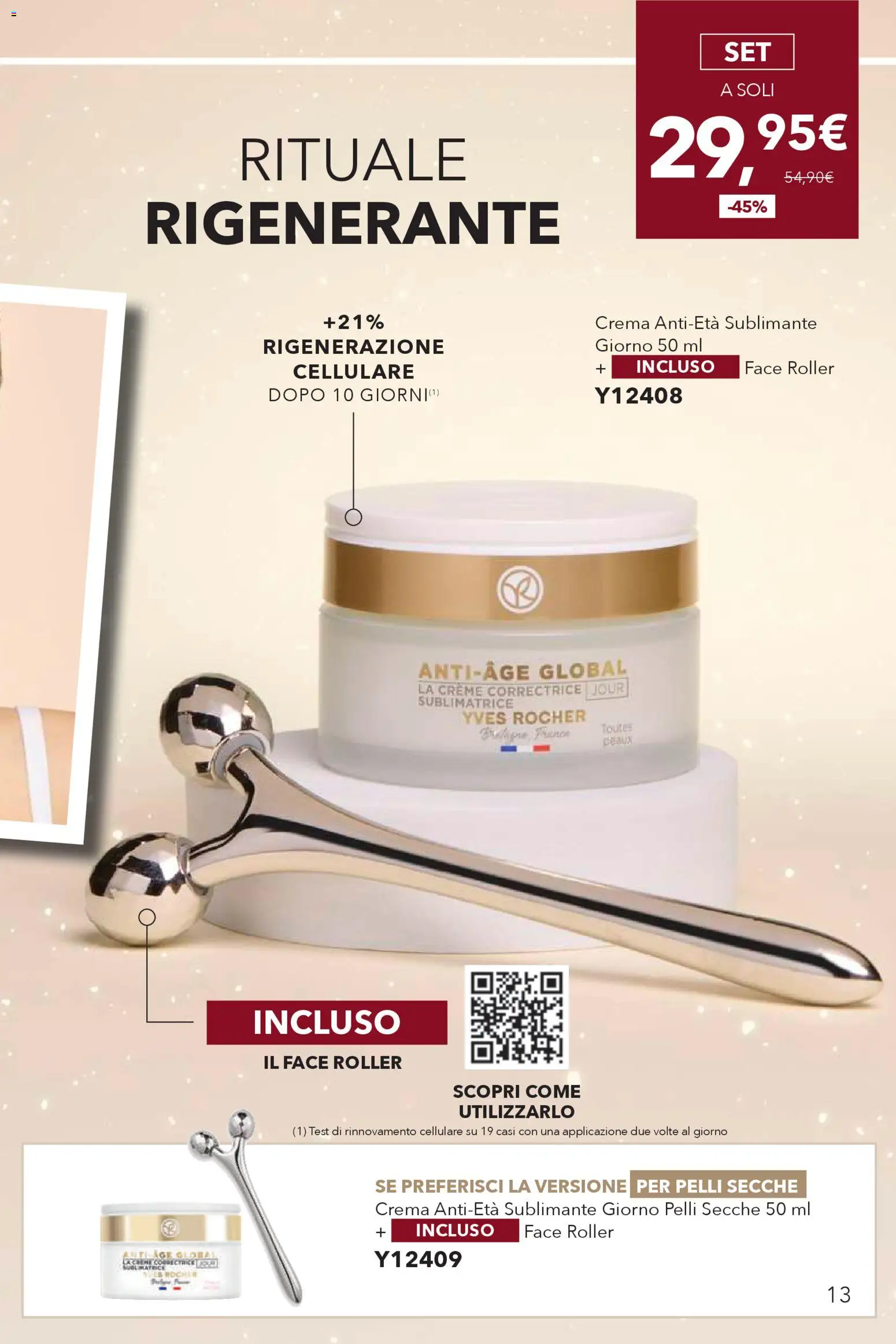 Volantino Yves Rocher del 29.11.2025 | Pagina: 13 | Prodotti: Crema, Cellulare