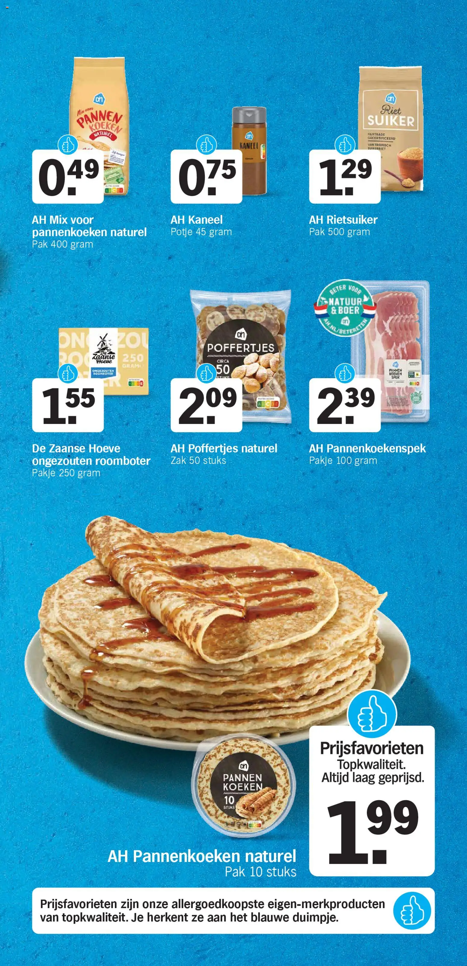 {H1} | Pagina: 17 | Producten: Livre pour enfants, Waffelini, Bacon, Pannenkoeken