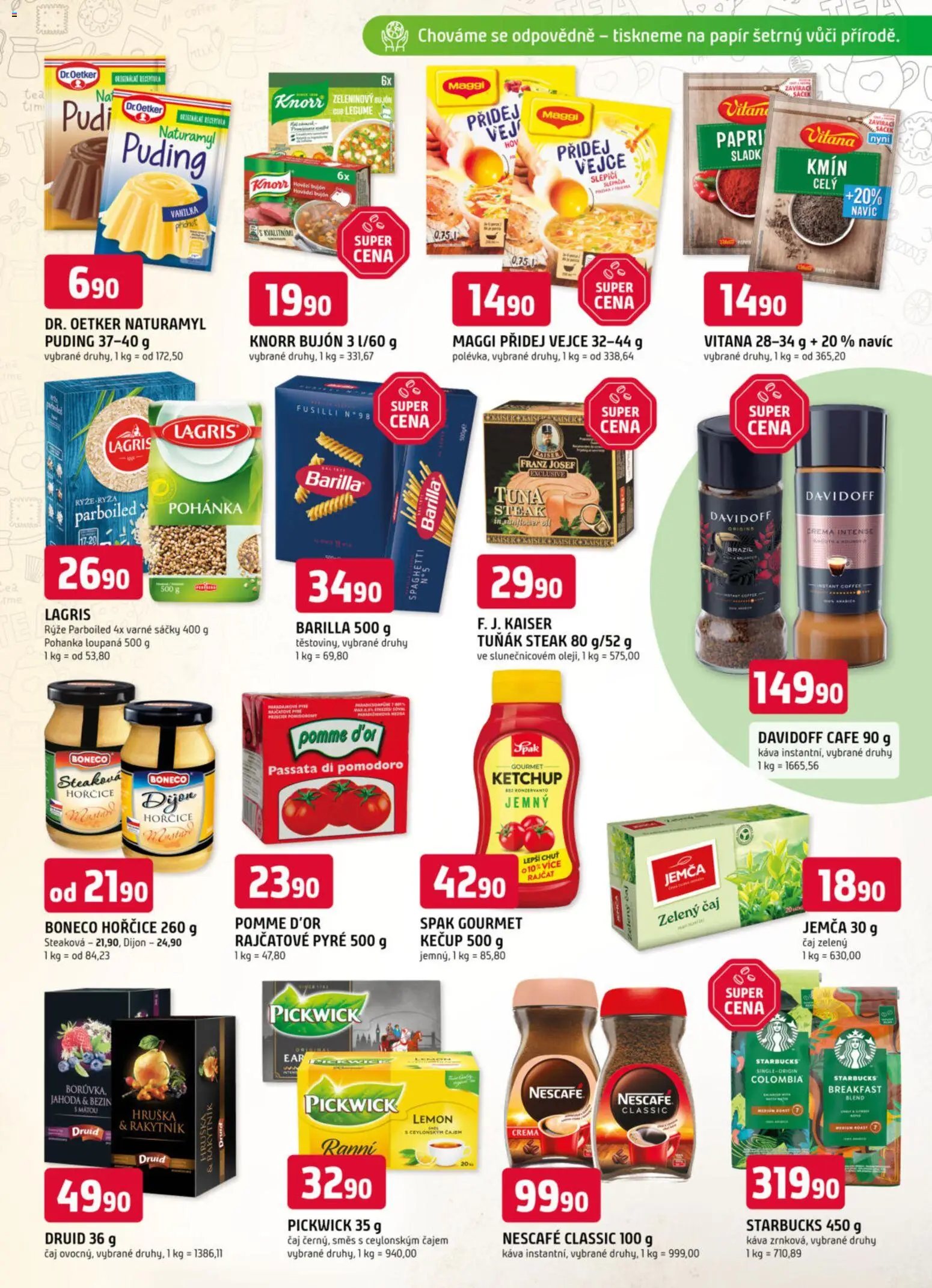 Trefa leták od 29.10.2025 | Strana: 7 | Produkty: Maggi, Hořčice, Nescafé, Tuňák steak