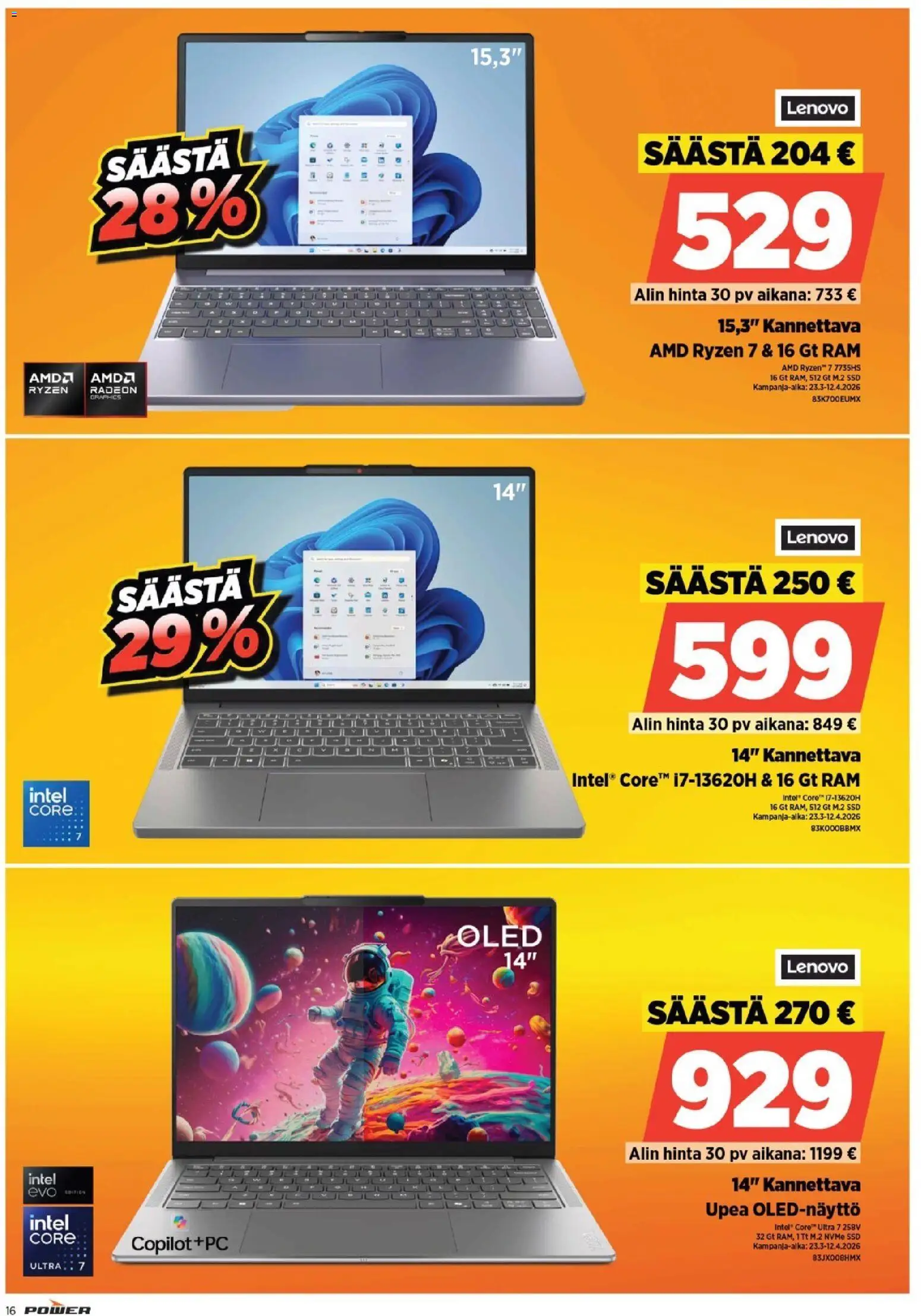 Power tarjoukset – voimassa 21.04.2026 alkaen | Sivu: 16