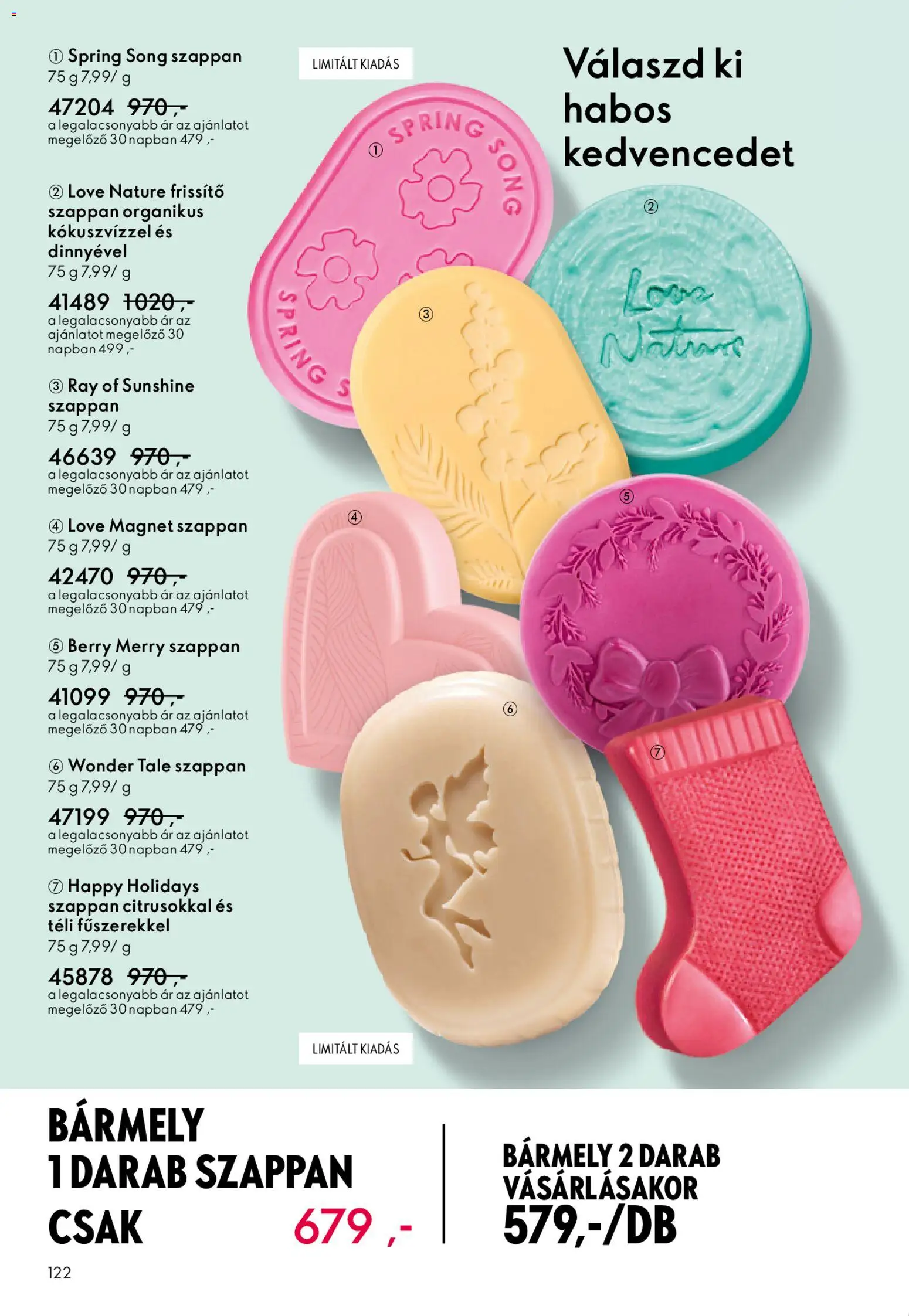 Oriflame akciós ujság - amely érvényes a következő dátumtól: 15.04.2026 | Oldal: 122 | Termékek: Szappan