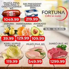 Fortuna Market nedelna ponuda - pregled Fortuna Market kataloga - važi od 16.10.2025