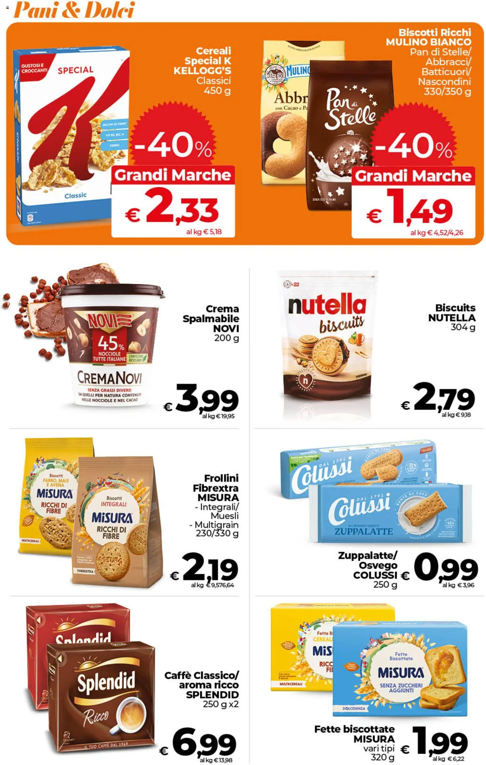 Volantino Ipercoop del 13.02.2026 | Pagina: 33 | Prodotti: Muesli, Crema, Nocciole, Nutella