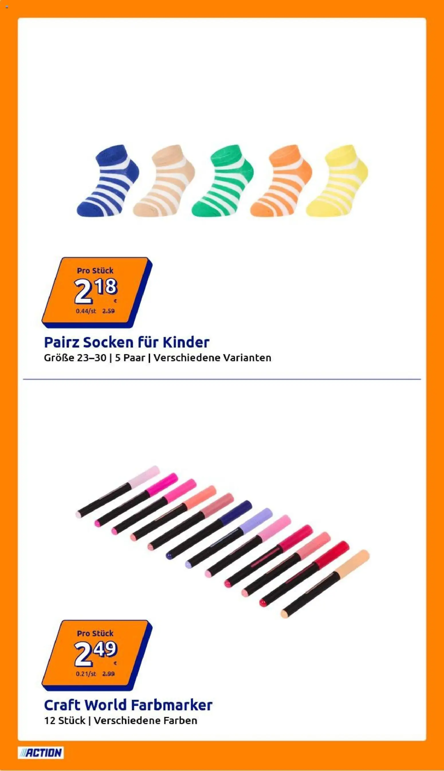 Action Flugblatt gültig ab 15.04.2026 | Seite: 4 | Produkte: Socken